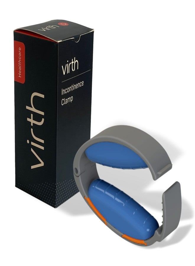 Virth Incontinence Clamp by Virth - Comfortable & Easy to Use - Confidence All Day Long - 3 Adjustable Sizes - Penile Clamp for Incontinence! - Urinary Clamp for Incontinence - Travel Bag Included - Image 1
